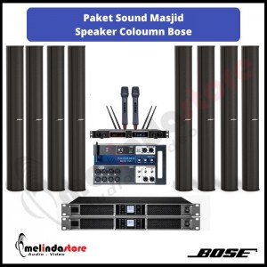Paket Sound System Masjid Indoor Speaker Bose MA-12 | 8 Speaker
